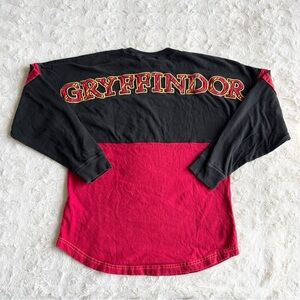 Harry Potter Spirit Jersey Tee Adult XS Red Gryffindor Crest Universal Studios